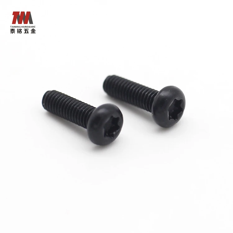 Customized 304 Stainless Steel M1.6 M2 M2.5 M3 M4 Countersunk Button Torx Pan Head Machine Socket Screws