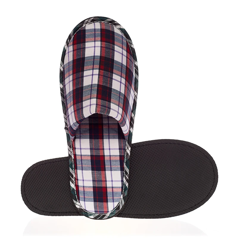 Wholesale Cheap Lightweight Slippers For Hotel Guests Cotton Linen Slipper Disposable Bathroom Slippers