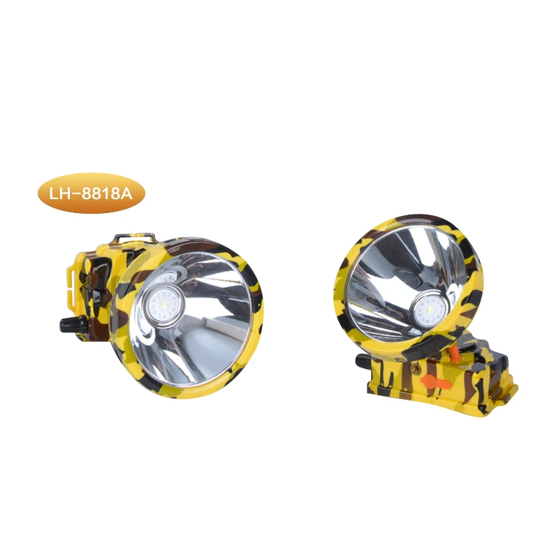 LED Camouflage High power Headlamp Camping Fishing Headlight Flashlight Head Lamp Light 18650 battery