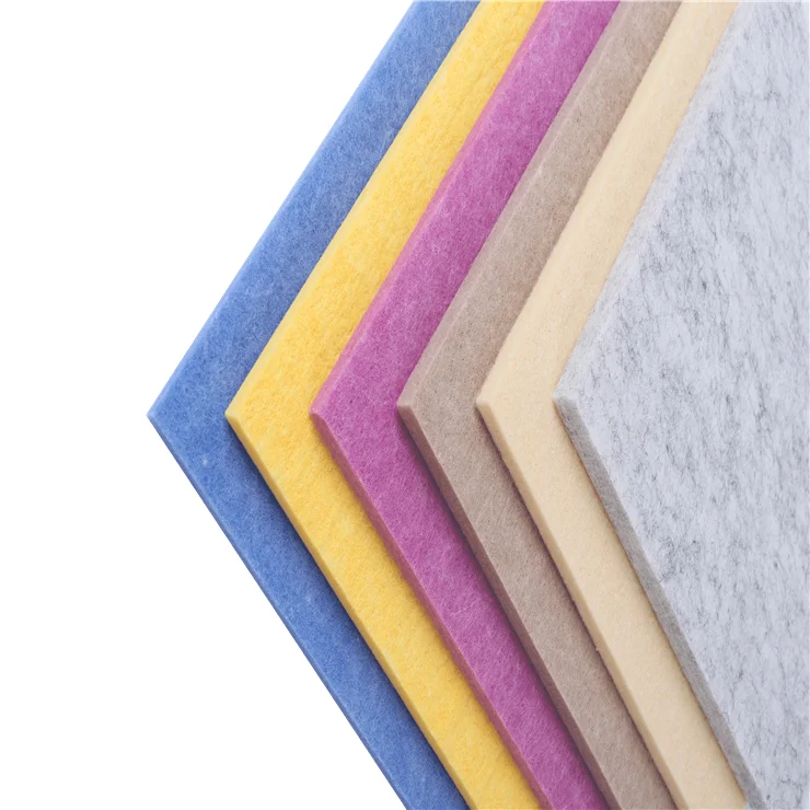 New Product Top Grade Polyester Fiber Panel Sound Proof Felt Soundproof Wall Panels