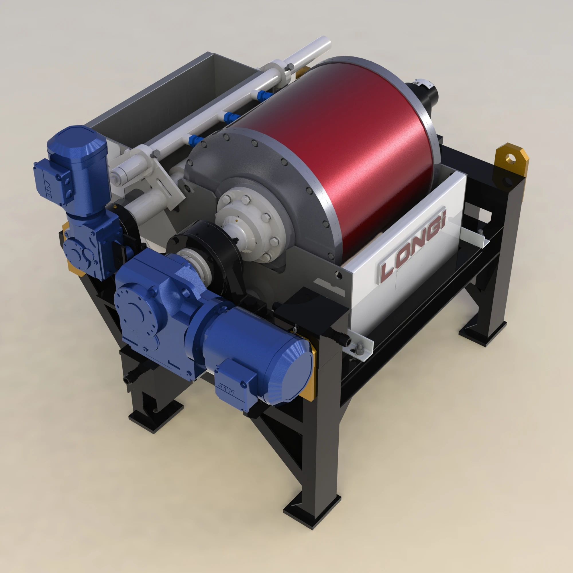 Factory Laboratory Gold Mining Hematite Ctbpermanent Magnetic Separator