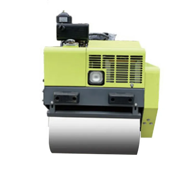 Honda Mini Road Roller Compactor Ride-On Double Drum Vibratory Roller with Core Components Motor Engine Pump Bearing