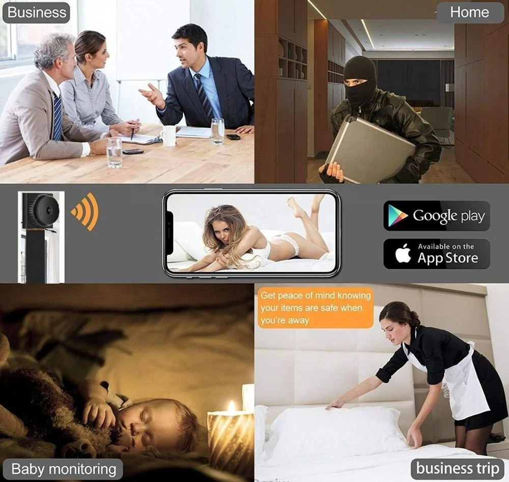 4K 80 Degree Lens Module 10 CM for DIY Camera WiFi AP Mode Security Mini DVR