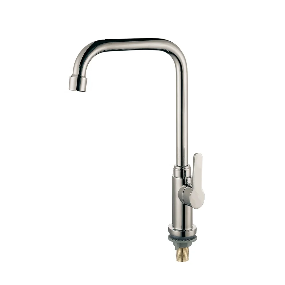 TB-6023 wholesale zinc Water Tap Single Cold Kitchen Sink Faucet taps for kitchen