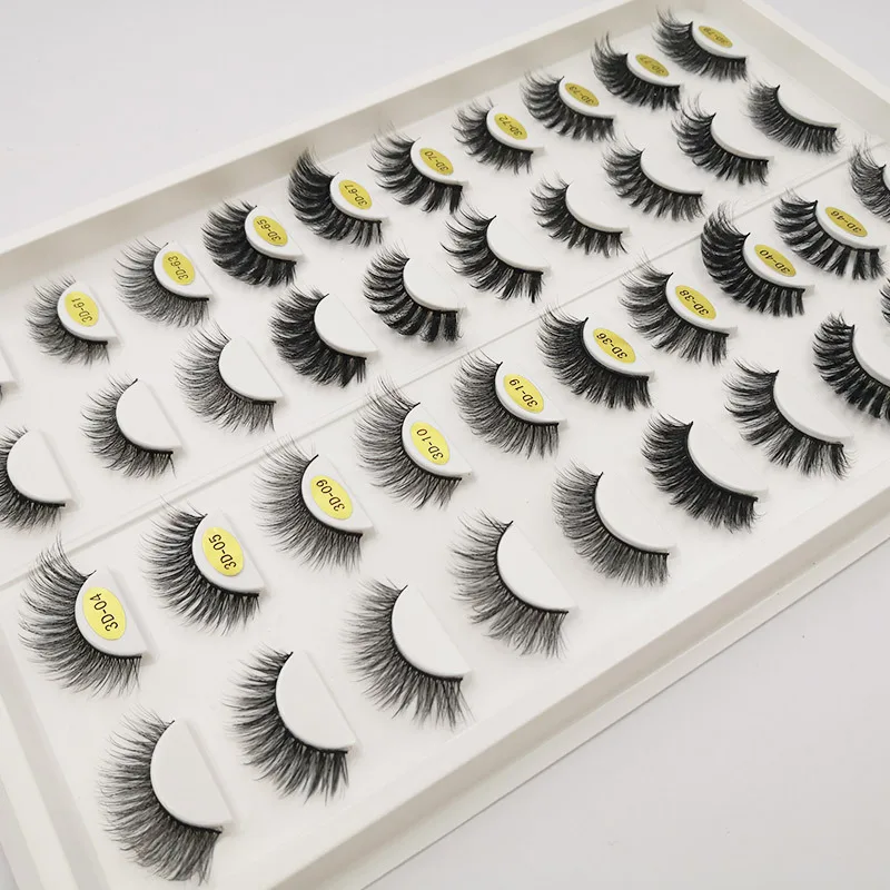 Nanchang Auyan Mixed 3D 20 pairs sold border synthetic eyelashes