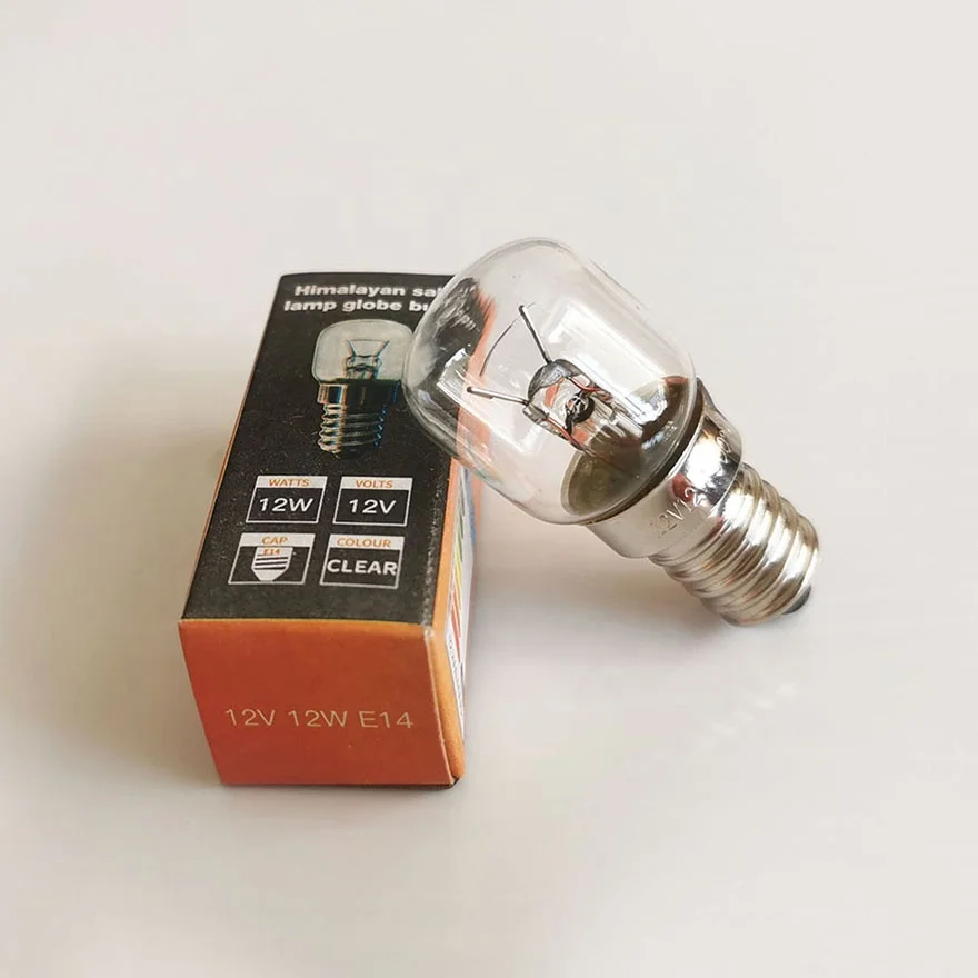 China factory oven bulb in salt lamp AU salt lamp bulb E14