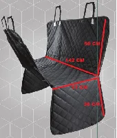 Wholesale Universal Accessories Anti-Dirty Waterproof Car Rear Seat Cover For Pet Dog