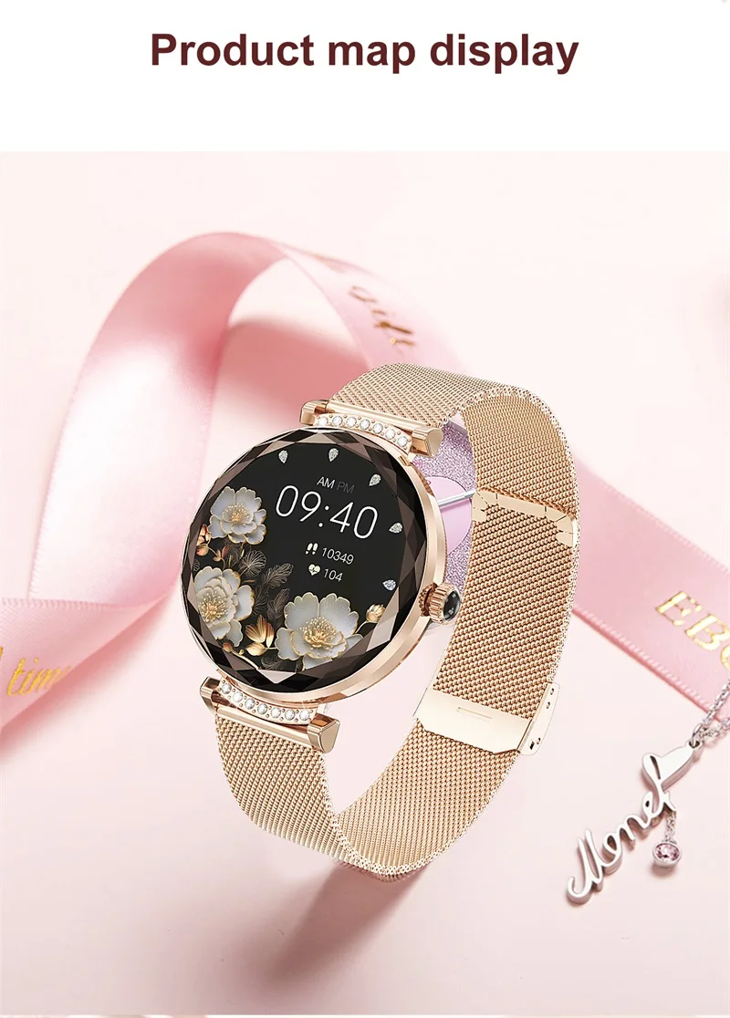 Small AMOLED Display Women Relojes Smart Watch NX7 PRO with BT Calling Round Screen Heart Rate Monitor Sport Ladies Smartwatch (20).jpg