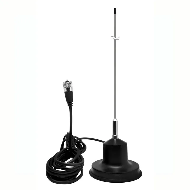Manufacturer Steel Whip Big Magnetic Base 27MHz Car Antenna Mobile Powerful CB Radio Antenna
