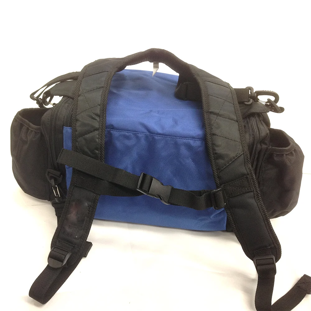 Large Disc Golf Bag with Straps Hold 18-22 Disc Large Bottle Holder Compatible with All Major Backpack Style Bag Straps