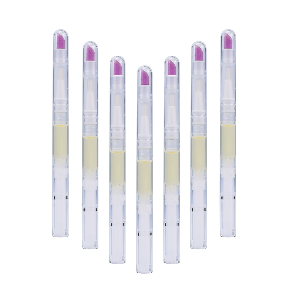 Новое поступление 1 5 мл 2 3 пустая ручка для кутикулы с кварцевой пилочкой ногтей и кисточкой-аппликатором