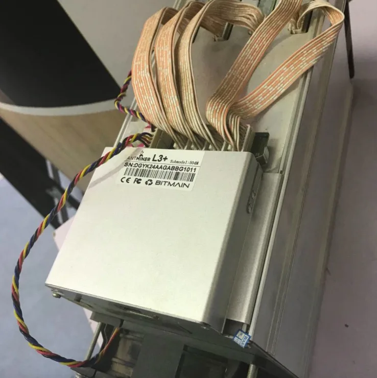 
Good working Antminer L3+ 880W Antminer Bitmain ASIC Miner Spot used 