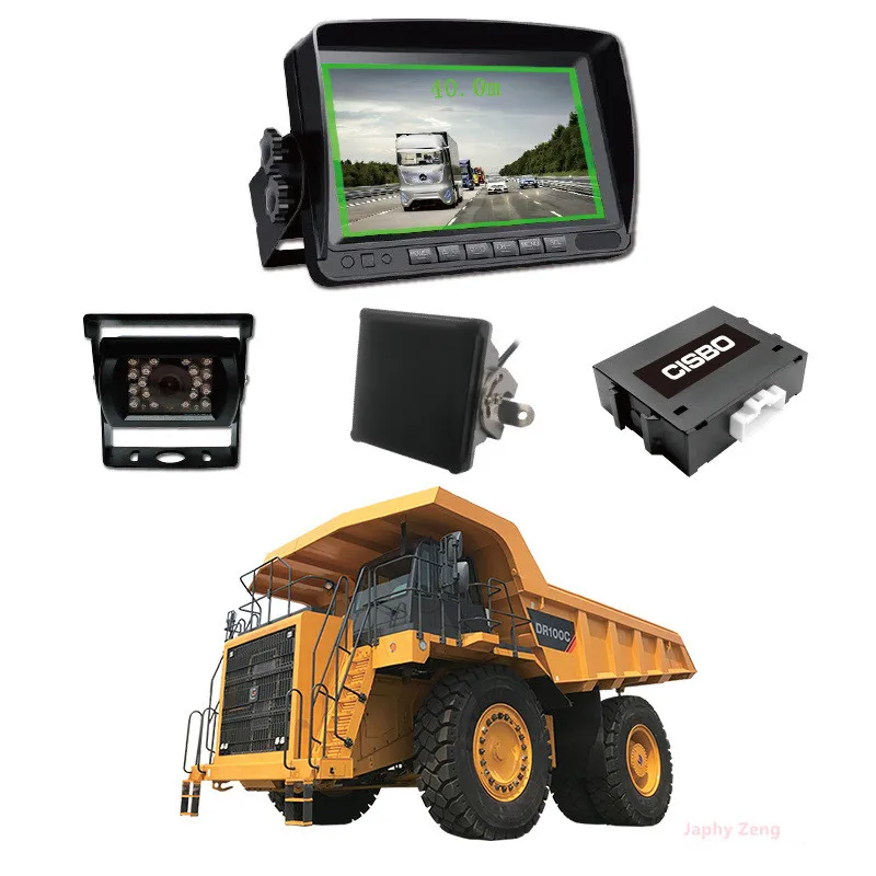 proximity warning alerts with camera radar collision avoidance systems for heavy-duty trucks