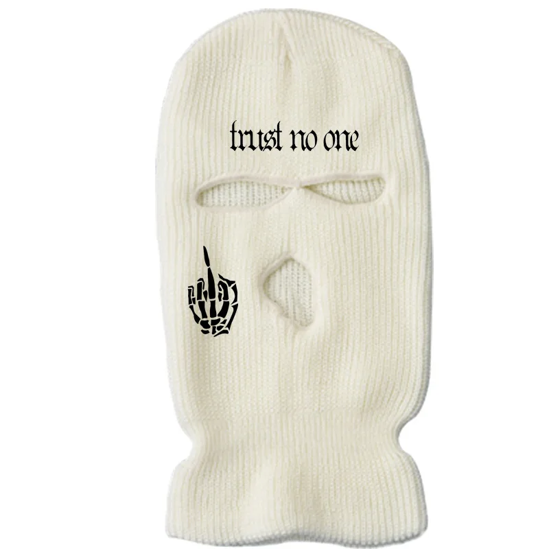 Wholesale Breathable Thicken Plain Colors Soft Knit Bonnet Beanie Caps Fall Winter Neck Warm Acrylic Knitted Face Hats