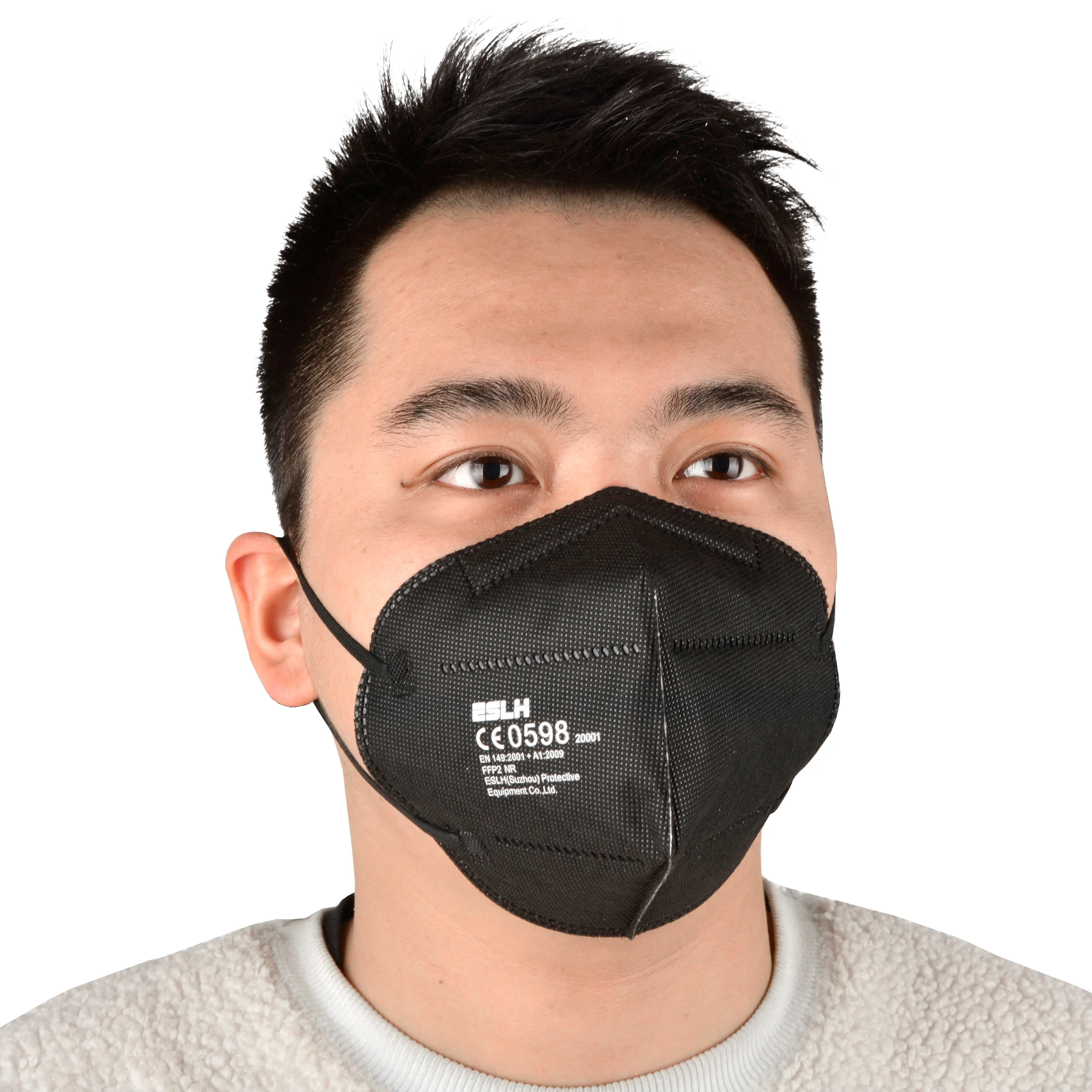 Fashion Dust Anti Pollution Printed 5 Ply Face Disposable Mouth Mask KN95 Ear Earloop In Stock