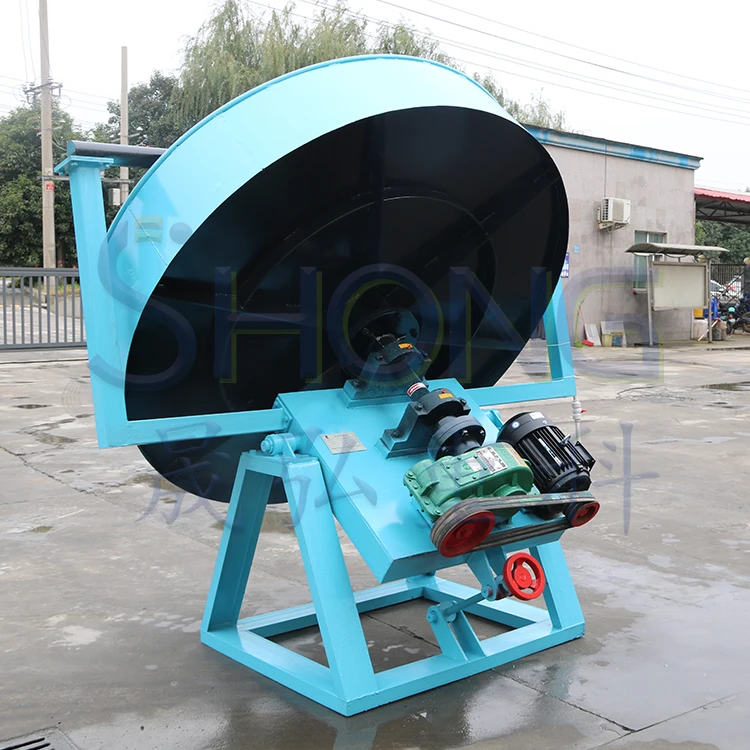 Mineral ammonium nitrate powder compound fertilizer granulating machine
