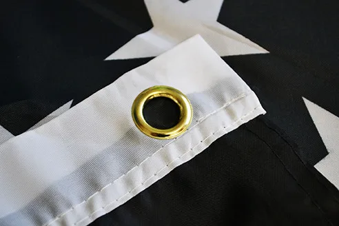 American Flags 3x5 for Outside USA US Flag Deluxe Embroidered Stars Duty Durable Flags Vivid Color Sewn Stripes Brass Grommets