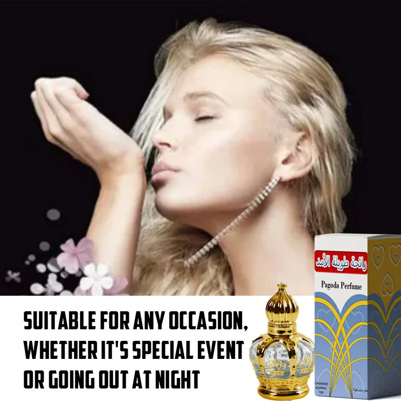 Crazylife Perfume non-alcoholic Muslim small essential oil perfume Huimin worshipper perfume Arab Dubai Women Lasting Long