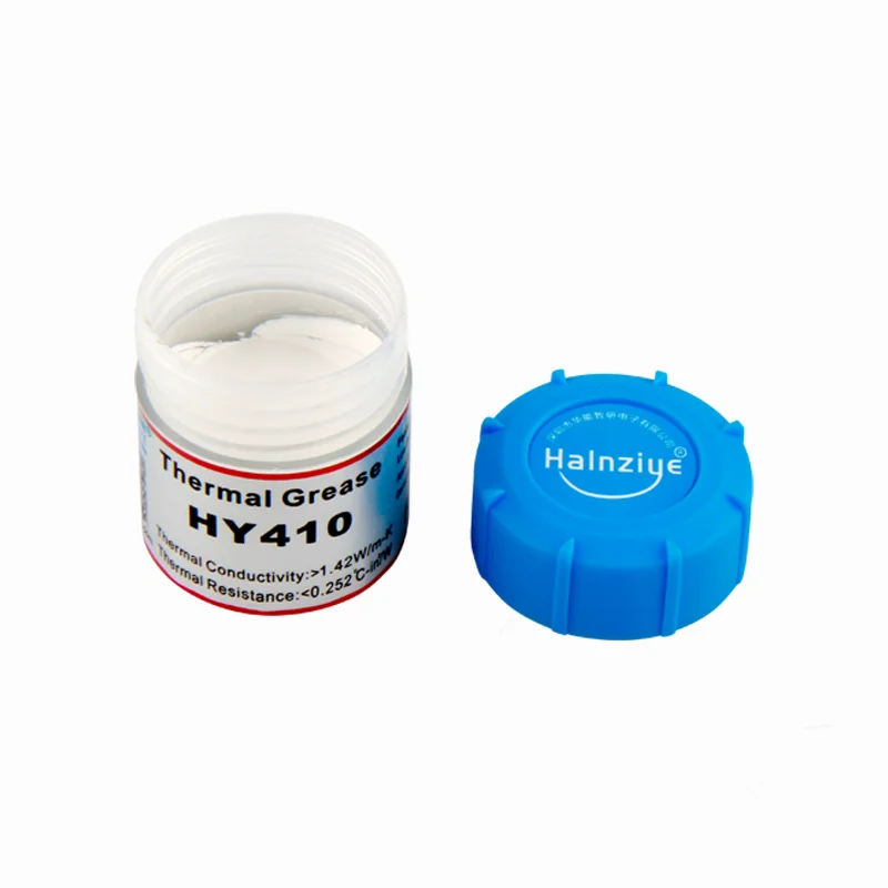0.01 each one high temperature cheap white silicone thermal paste grease compound HY400 for IGBT