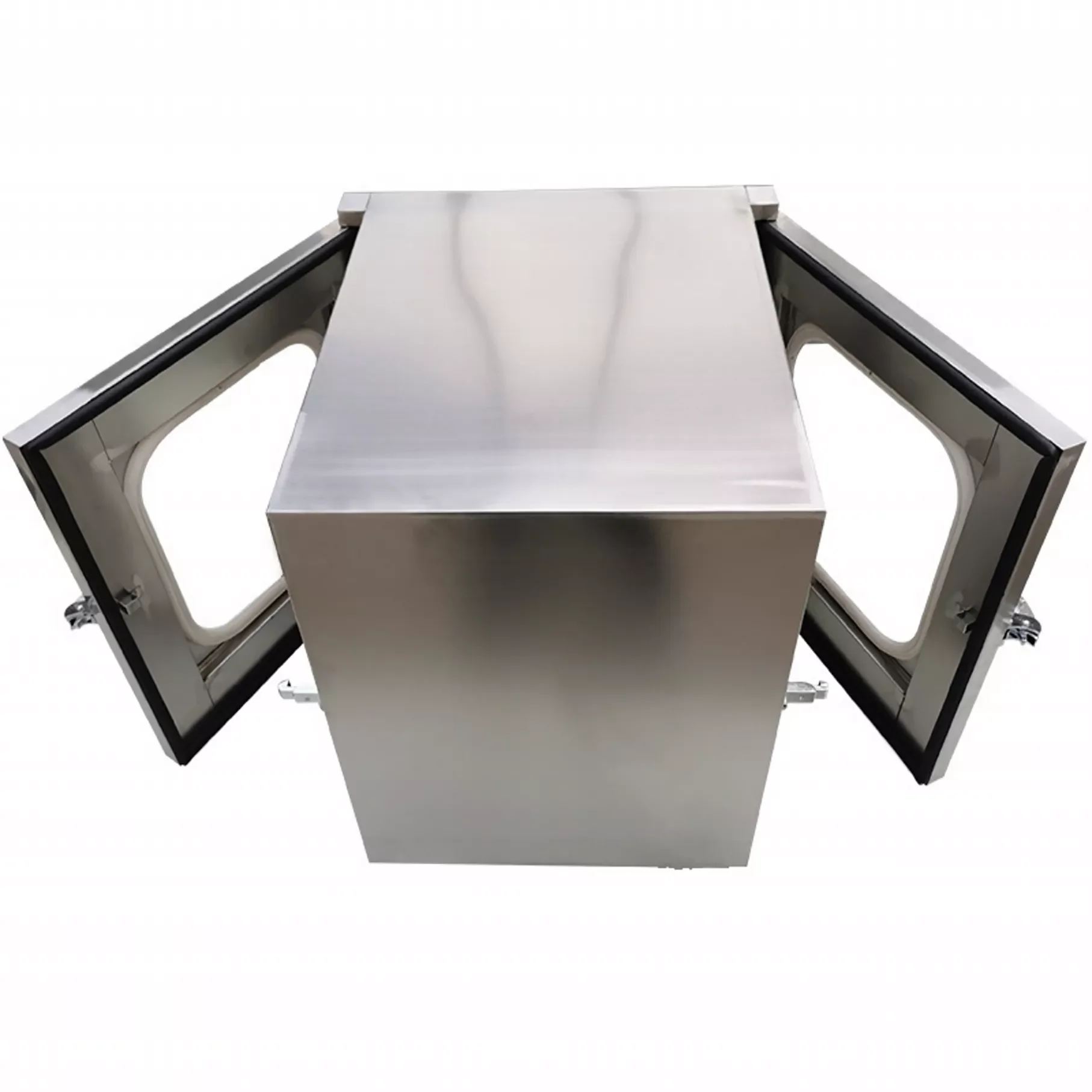 Custom Dimensions Cleanroom Transfer Window Multi Function Stainless Steel Pass box