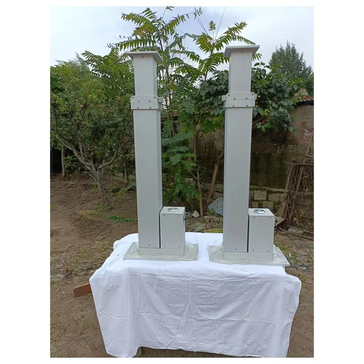 8m square tube Electric motor Telescopic Mast heavy play load square tube electric motor  telescopic mast