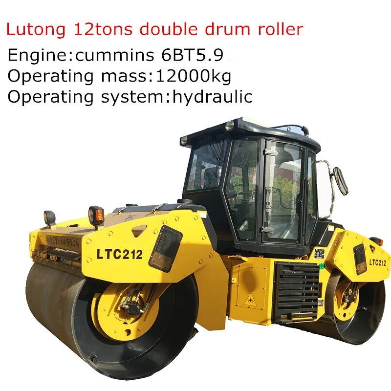 Hot Sale Best Price 8ton 10ton 12ton 14ton Full Hydraulic  Vibratory Road roller Vibratory Compactor with double drum for sale