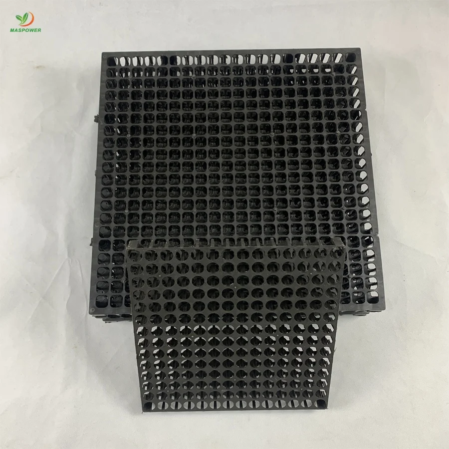 PP PE 60 10 20 30 mm nero drainage cells sheet board water for green roofing garden ,garag ,playground
