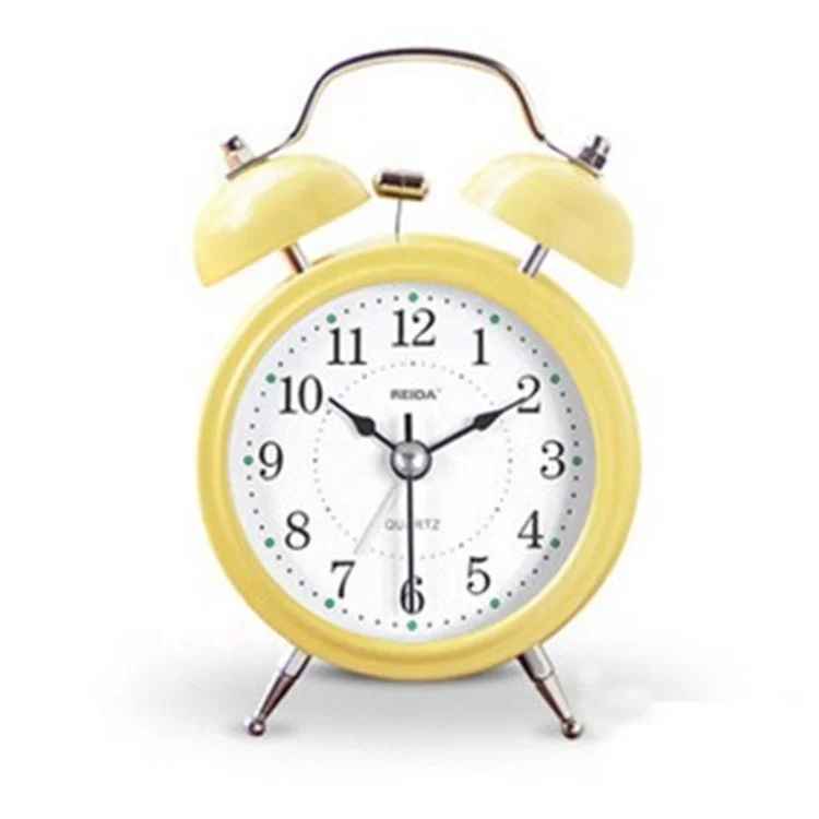 
New Products High Ranking Table Clock Twin bell alarm clock 