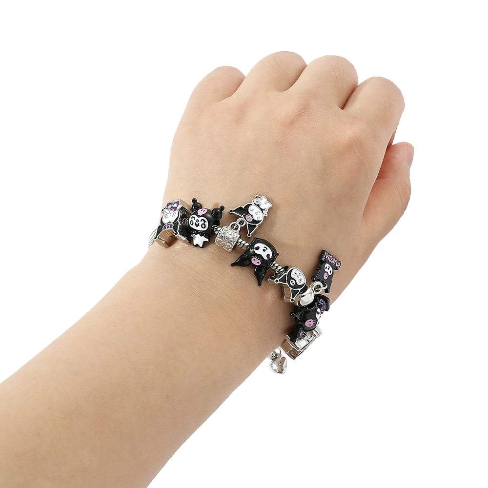 New Anime Cartoon Kawaii Charm Bracelet Men Women Fashion Bangle Birthday Gifts Toy