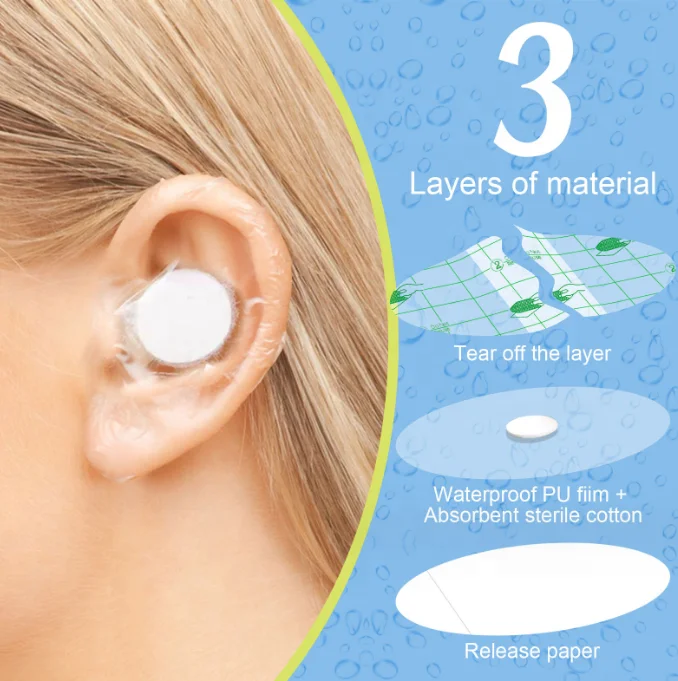 Waterproof Ear Protector Cover Health Care Baby Child Infant bath Shampoo Swimming Protection ear sticker