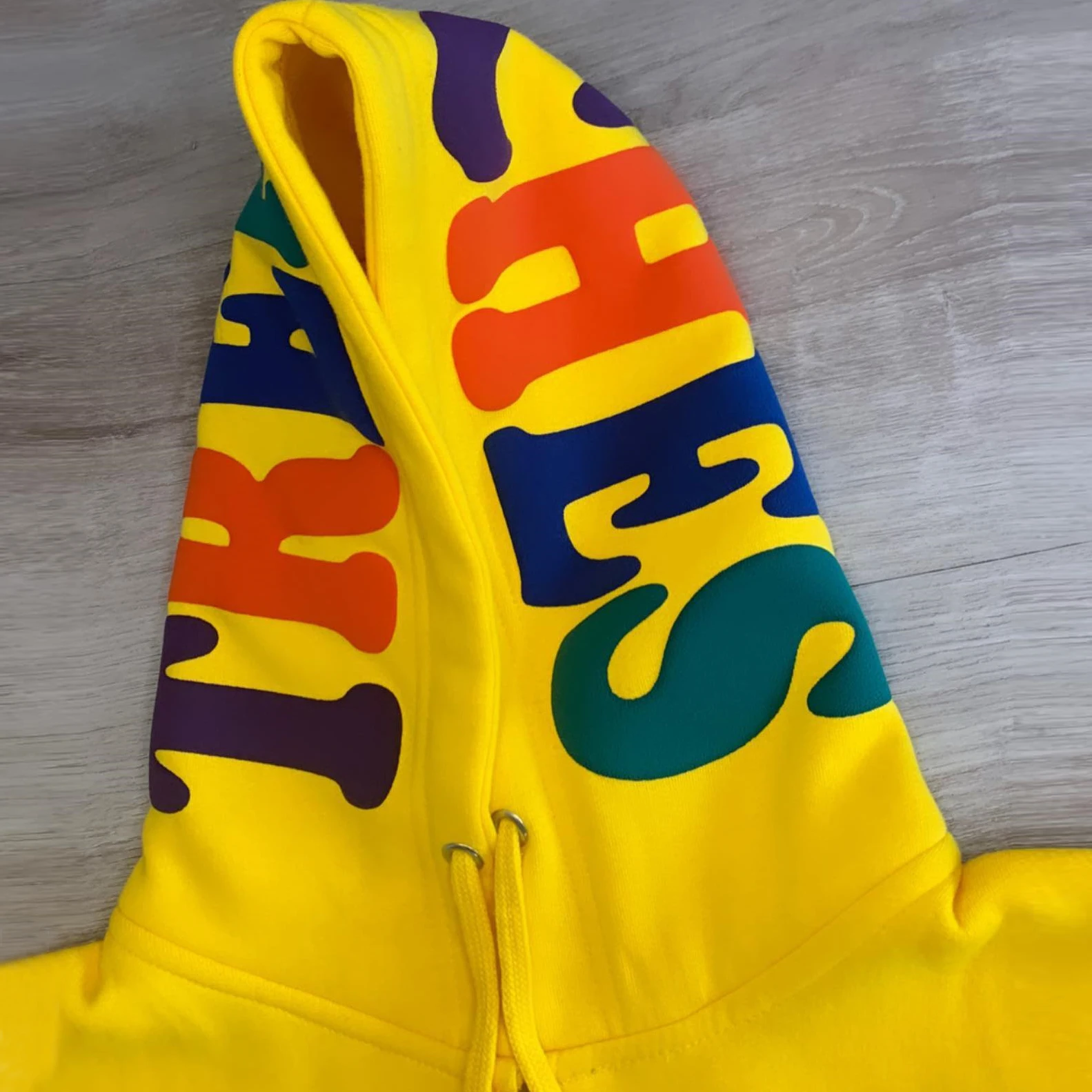 Hip Hop Luxury High Quality Heavyweight 3d Puff Hoodie Custom Logo Letter Foam Printing Oversized Hoodies Men