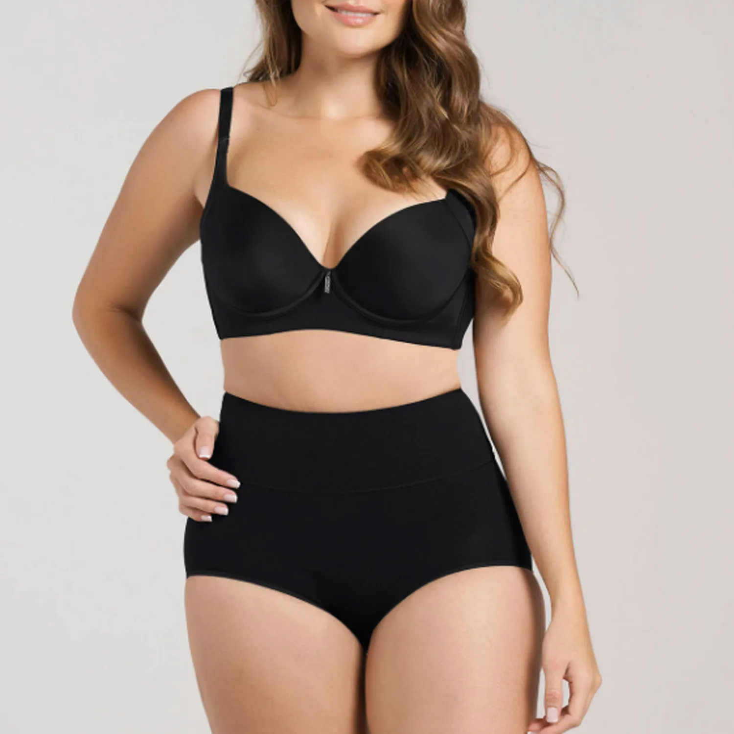 Women Body Slim Lift Butt Shaping Brief Female High Waist Body Shaper Control Abdominal Underwear