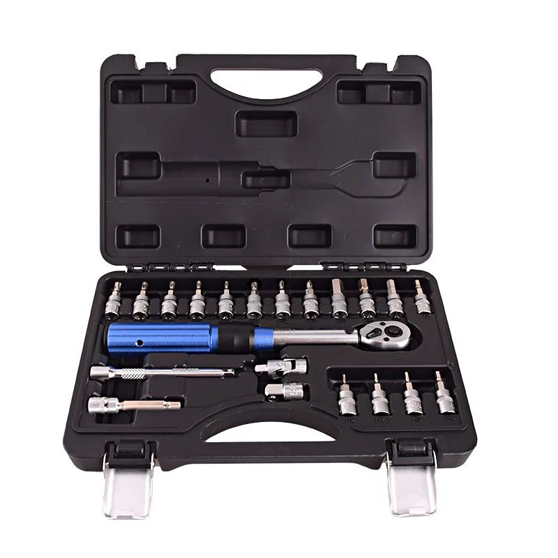 Long handle ratchet wrench reversible automatic torque wrench socket wrench set