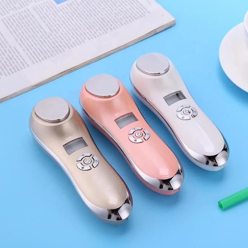 2020 New Professional Multifunctional Facial Massager Beauty Equipment Device RF EMS Face Cleanser Massager Face Massage Machine