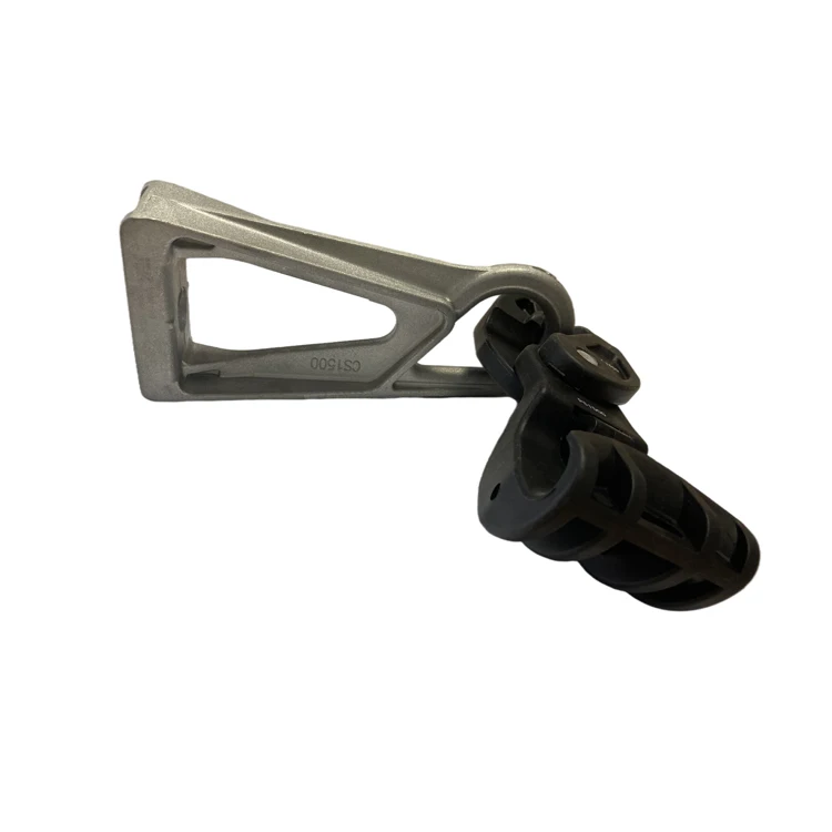 Overhead line electrical insulated aluminum alloy ABC cable Suspension clamp bracket