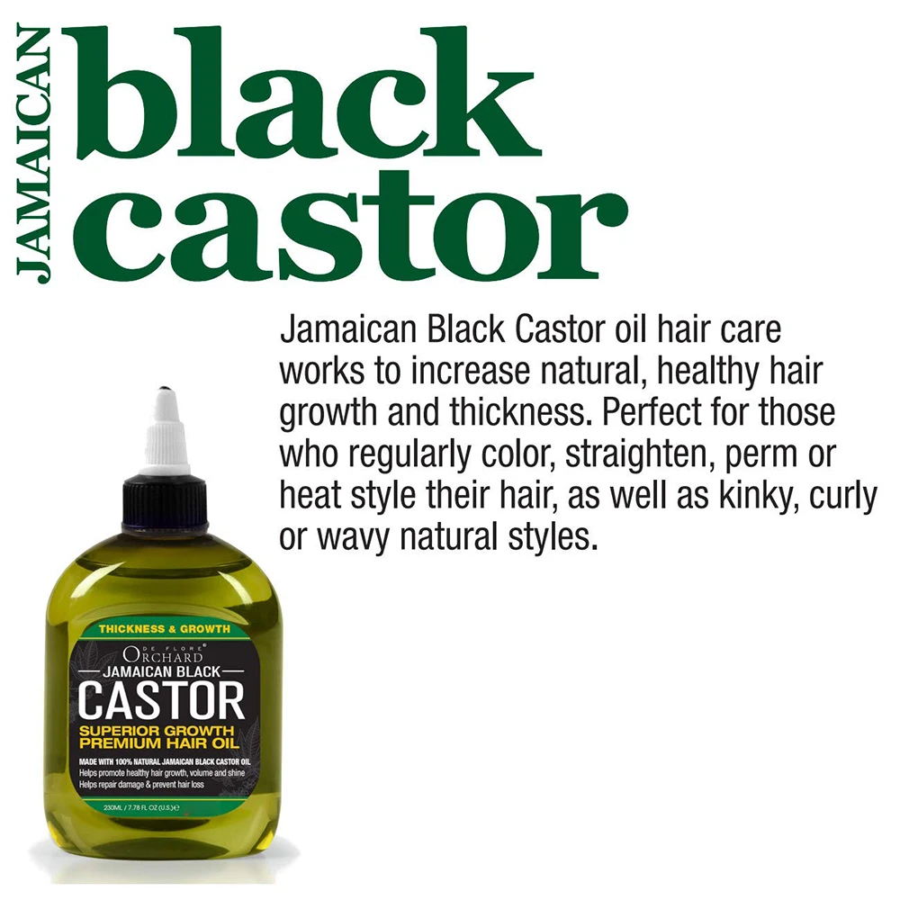 Manufacturers Private Label 100% Pure And Natural And Cold Pressed Jamaican Black Castor Oil For Hair Growth