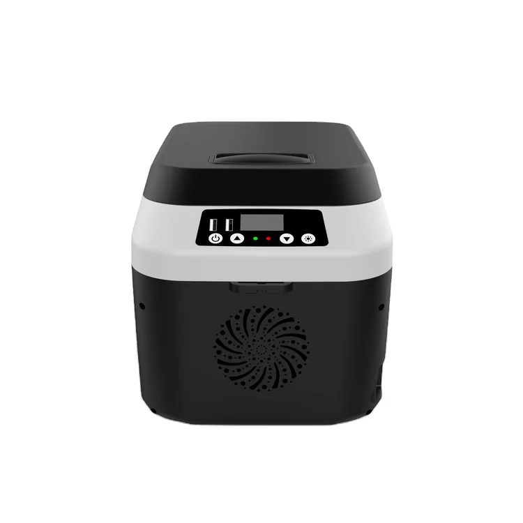 12v 220v camping fridge portable electric style car fridge 12L cooler and warmer box