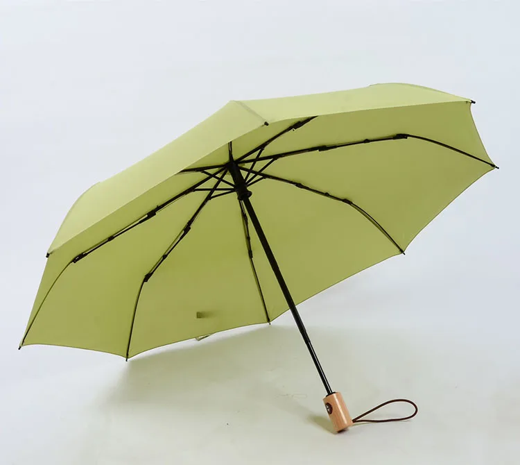 sustainable RPET pongee polyester auto open auto close folding advertisement promotion umbrella