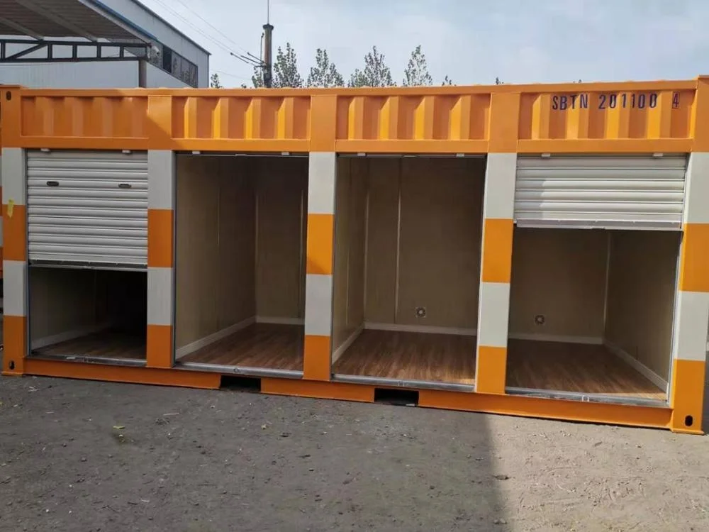 40ft Rolling shutter двери боковой открытый контейнер для хранения