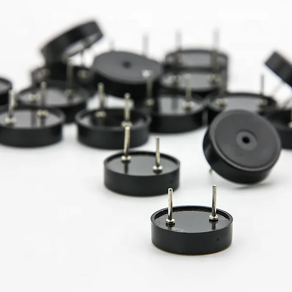 14mm 5V 12V piezo pin buzzer for Glucose meter , household appliances electric buzzer