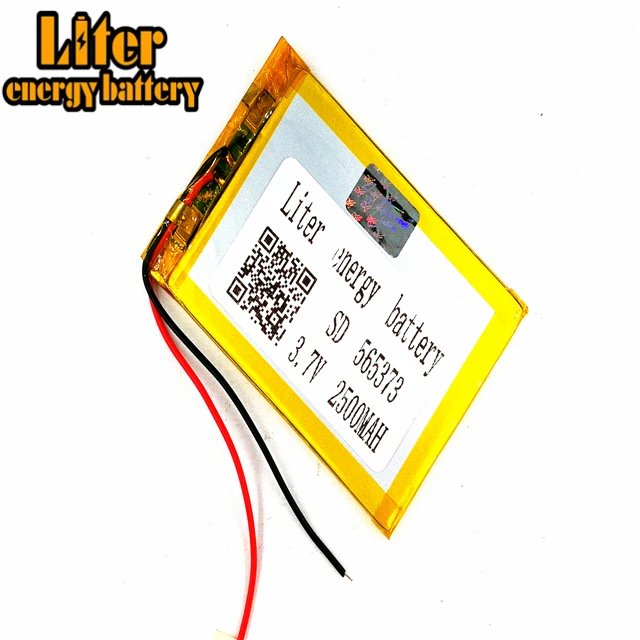 Шэньчжэнь Аккумулятор для портативного цифрового ноутбука 565373 555575 2500 мАч