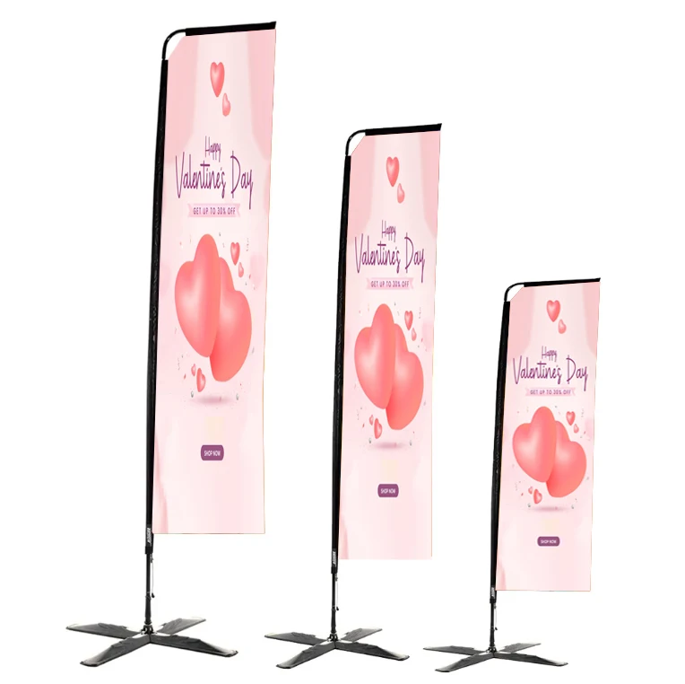 Pdyear оптовая продажа бесплатный дизайн рекламная ткань из полиэстера Пляжное перо каплевидное лезвие пользовательский флаг