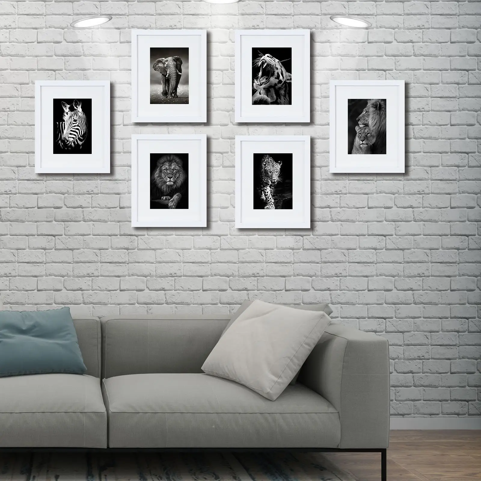 Hot-selling High quality  5*7 6*8 8*10 inch Custom size PVC frame for pictures