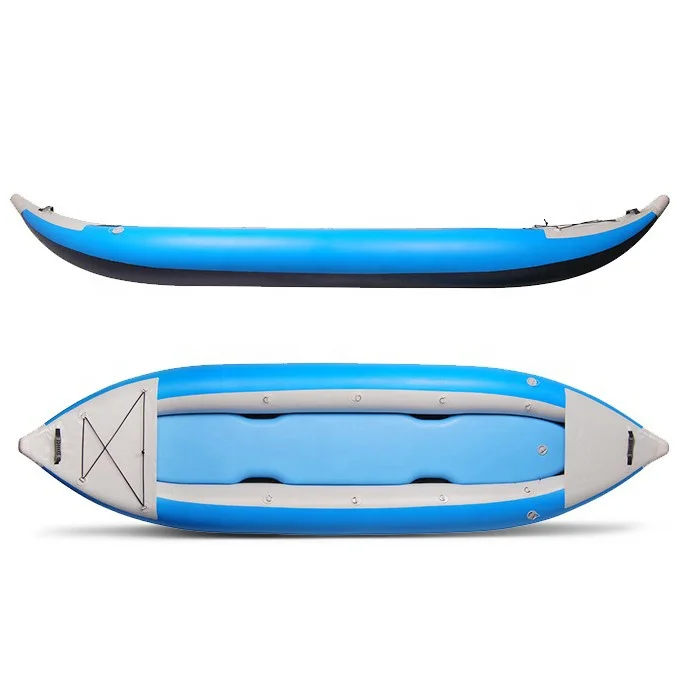 380CM TWO PERSON DROP STITCH PVC FABRIC INFLATABLE KAYAK