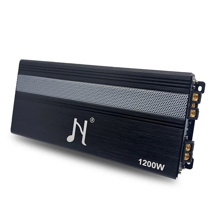 1200W class D car sound amplifier 1 channel 12V audio amplifier strong power monoblock car amplifier