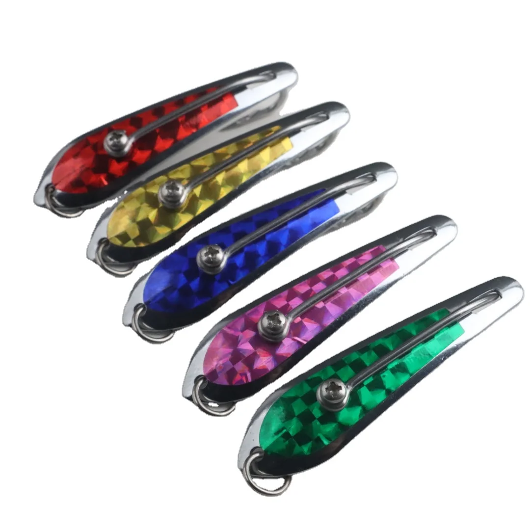 7.5cm 15g Stainless Steel Mackerel Trolling Spoons Lures Drone Saltwater Spinner Trout Spoon Fishing
