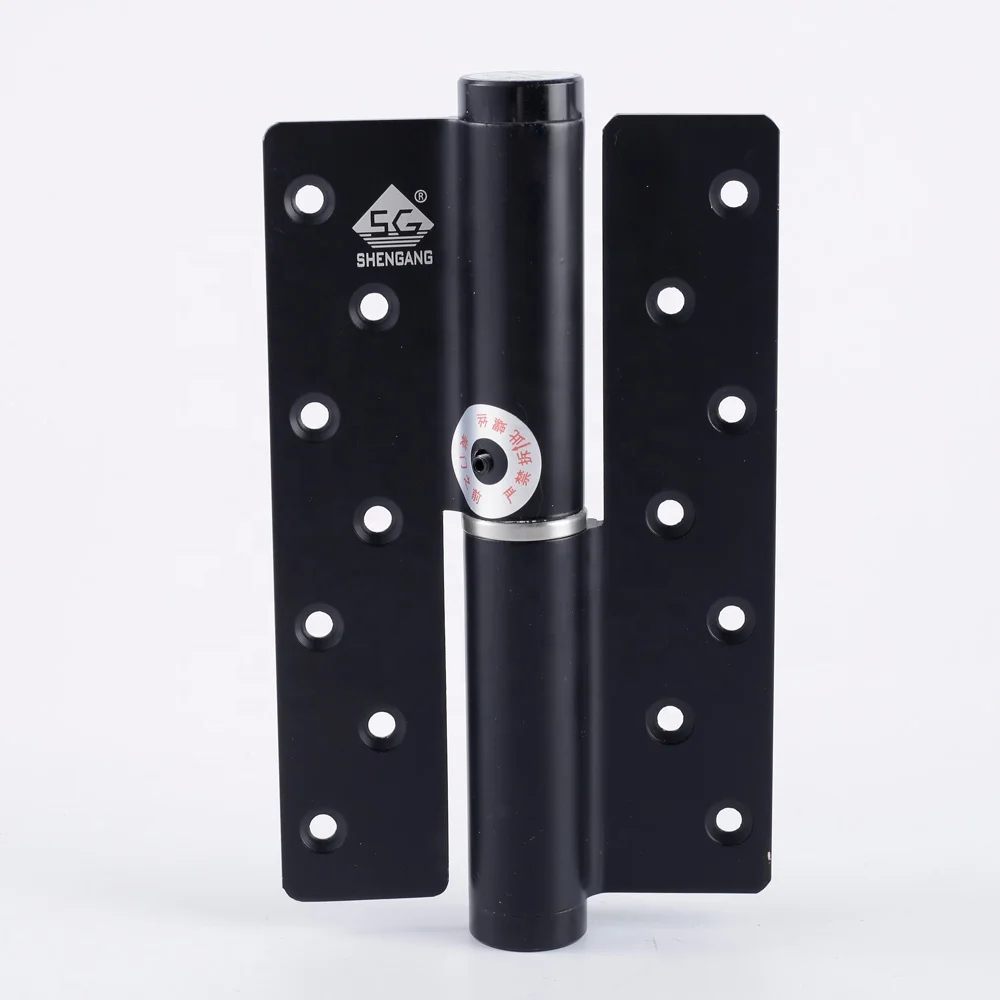 Hydraulic automatic door closing rebound offset shaft 5 inch 6 spring buffer damping door closer hinge