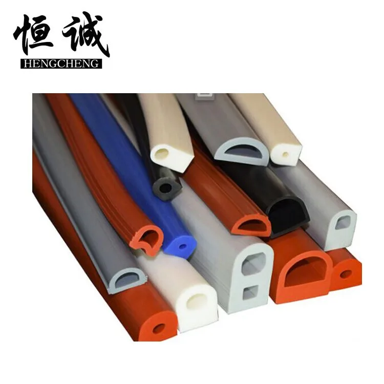 Extruded high temperature resistant rubber square silicone epdm rubber foam sponge door gasket sealing strip