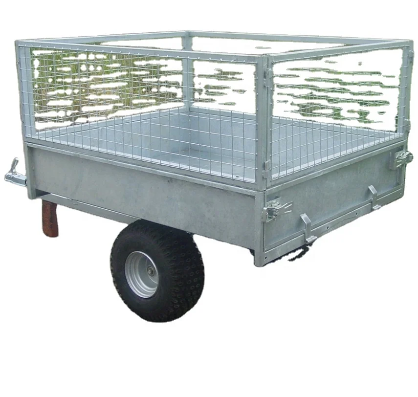 Hot Sale Small and Galvanized  ATV trailer CT0098