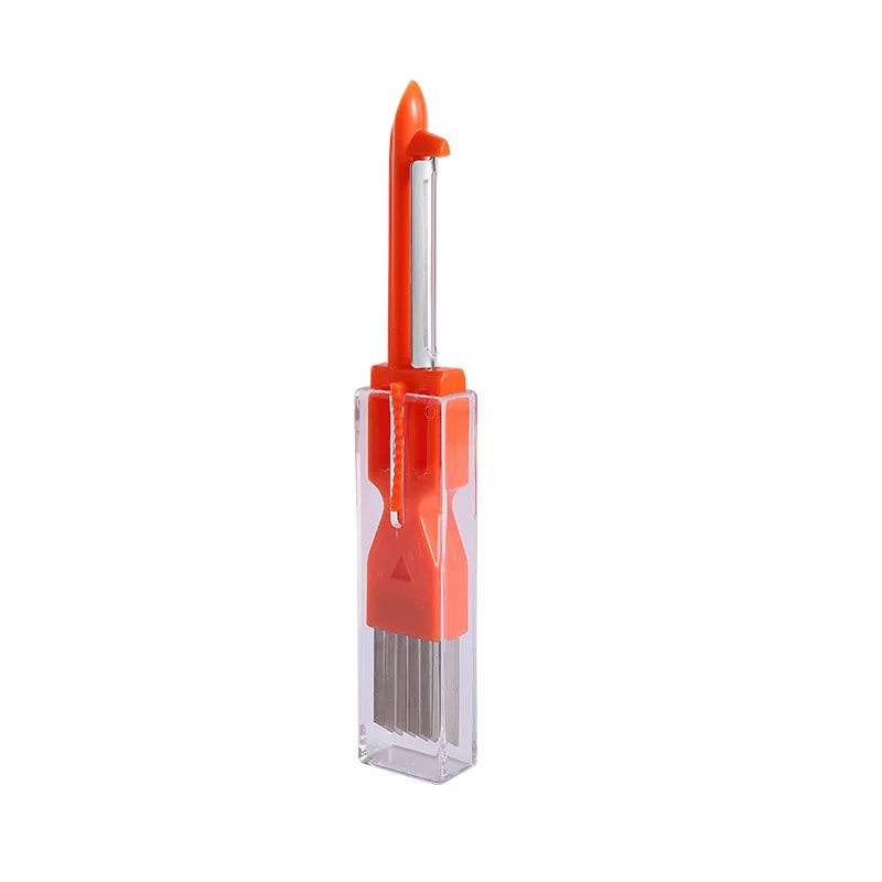 Shredded onion peeler household scraping scallion digging groove onion celery multifunctional shredded onion knife